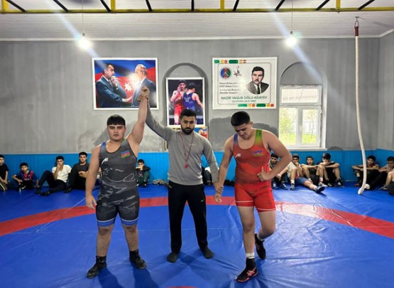 &quot;18 Oktyabr&ndash;Müstəqilliyin Bərpası Günü&rdquo;&nbsp; münasibətilə güləş turniri keçirilib